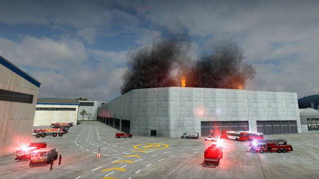 Airport Firefighters - The Simulation — screenshot 1