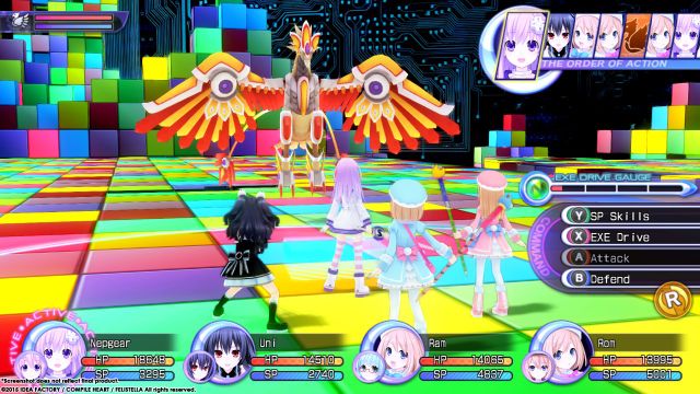 Hyperdimension Neptunia Re;Birth2 Sisters Generation — скриншот 1
