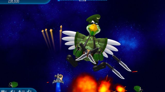 Chicken Invaders 5 — скриншот 1