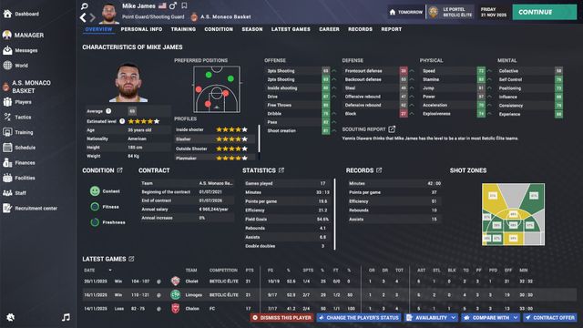 Pro Basketball Manager 2026 — captura 1