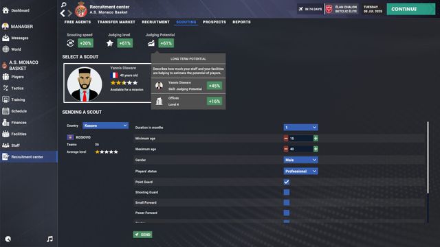Pro Basketball Manager 2026 — captura 8