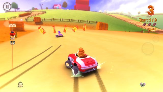 Garfield Kart — скриншот 3