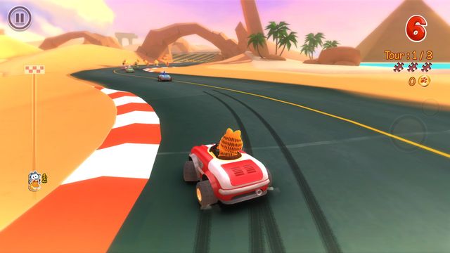 Garfield Kart — скриншот 4
