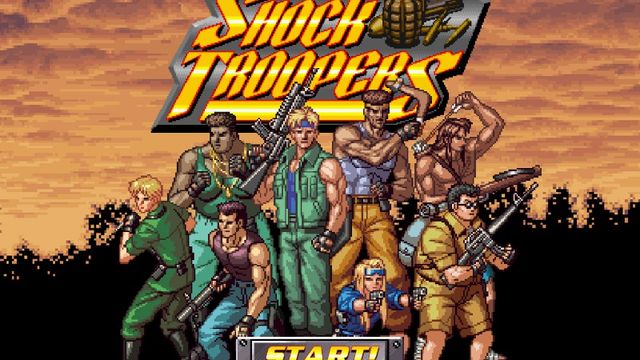 SHOCK TROOPERS — скриншот 1
