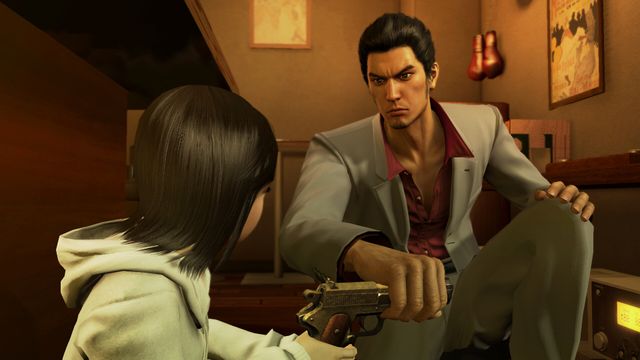 Yakuza Kiwami — captura 2