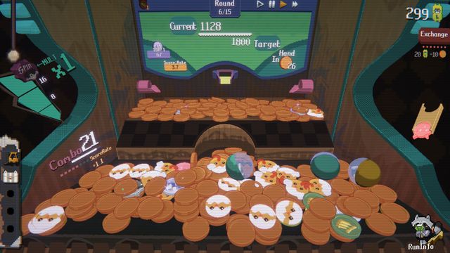 Raccoin: Coin Pusher Roguelike — screenshot 1