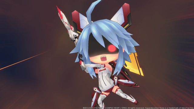 Hyperdevotion Noire: Goddess Black Heart (Neptunia) — screenshot 1