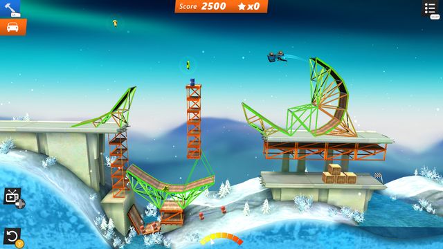 Bridge Constructor Stunts — скриншот 1