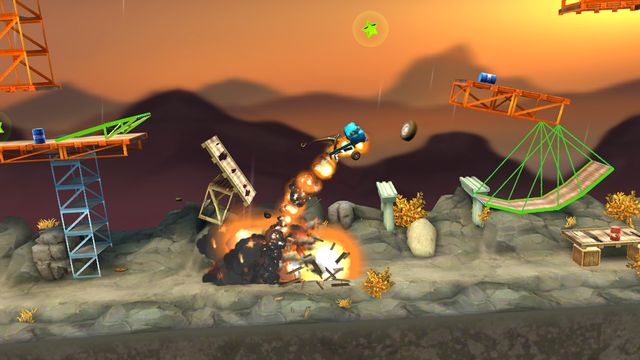 Bridge Constructor Stunts — скриншот 5