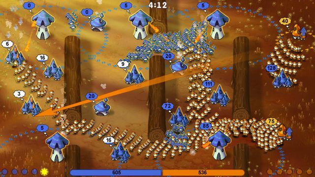 Mushroom Wars — скриншот 3
