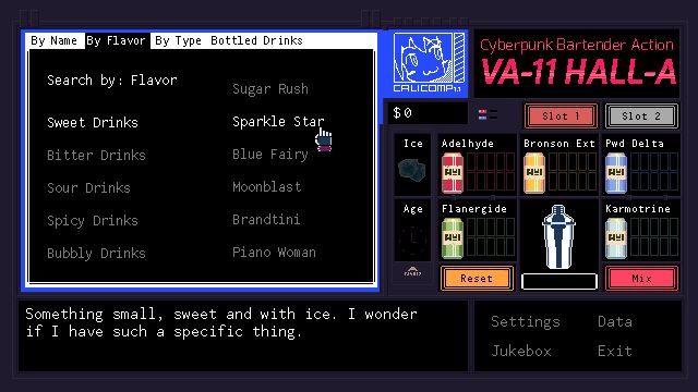 VA 11 Hall A Cyberpunk Bartender Action — скриншот 4