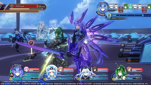 Megadimension Neptunia VII — скриншот 1