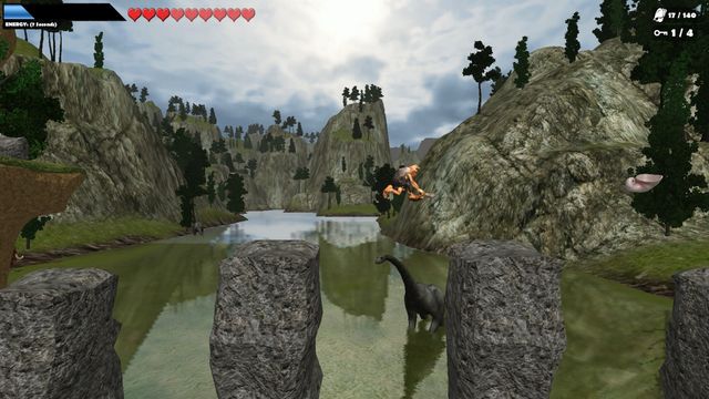 Caveman World Mountains of Unga Boonga — скриншот 2