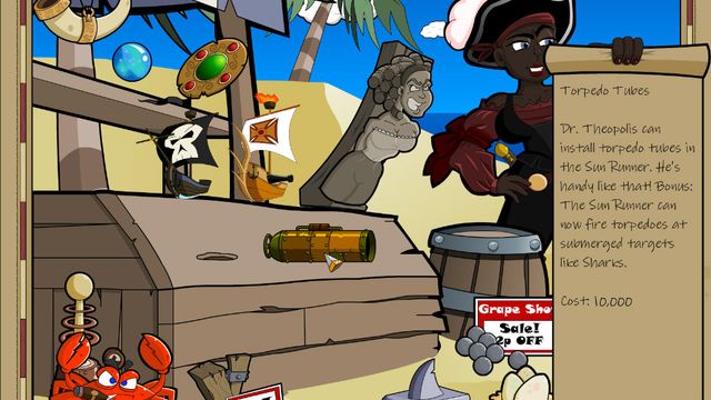 Zombie Pirates — скриншот 1
