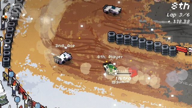 Super Pixel Racers — скриншот 3