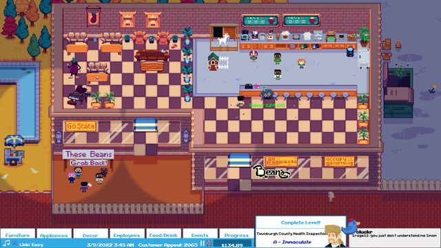 Beans The Coffee Shop Simulator — скриншот 2
