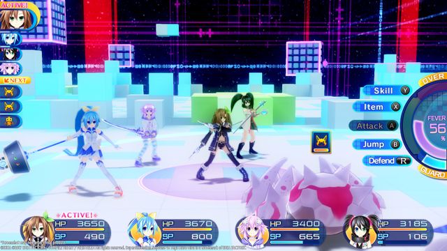 Superdimension Neptune VS Sega Hard Girls — captura 2
