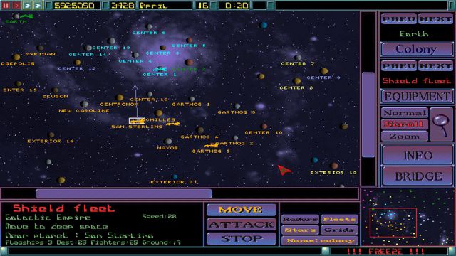 Imperium Galactica — скриншот 4