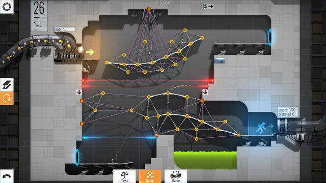 Bridge Constructor Portal — скриншот 3