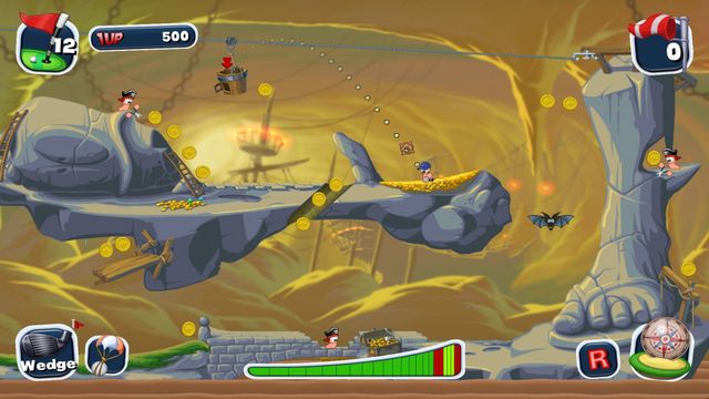 Worms Crazy Golf — скриншот 7
