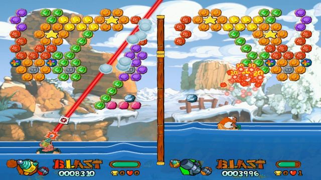 Worms Blast — скриншот 5