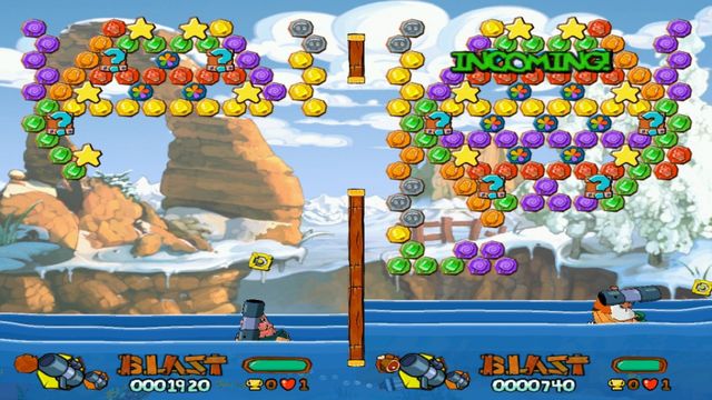 Worms Blast — скриншот 2