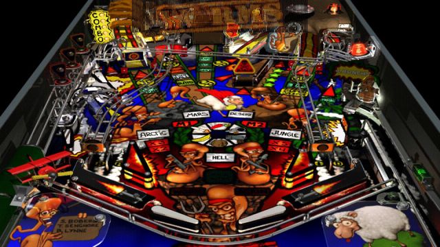Worms Pinball — скриншот 1