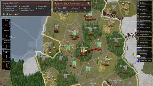 Dominions 5 Warriors of the Faith — скриншот 5