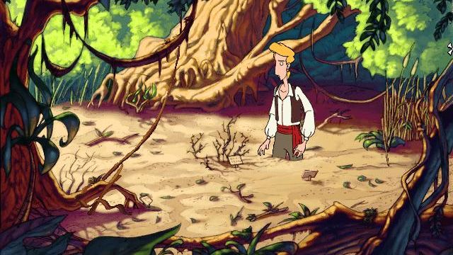 The Curse of Monkey Island — captura 1