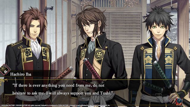 Hakuoki Edo Blossoms — скриншот 5