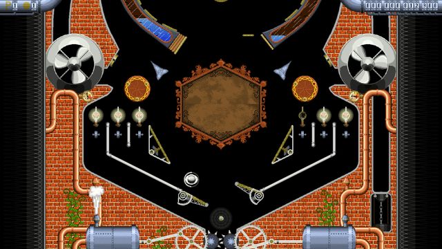 Super Steampunk Pinball 2D — скриншот 1