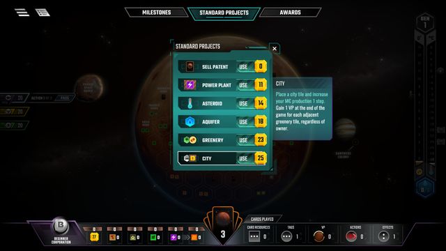 Terraforming Mars — скриншот 3