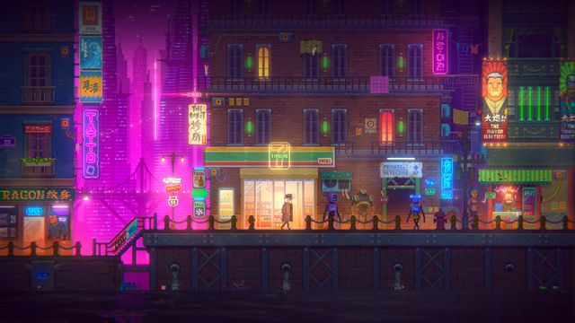 Tales of the Neon Sea — скриншот 1