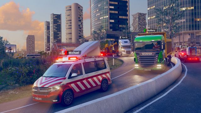 Truck and Logistics Simulator — скриншот 1