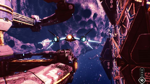 Redout Space Assault — скриншот 1