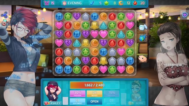 HuniePop 2 Double Date — скриншот 6