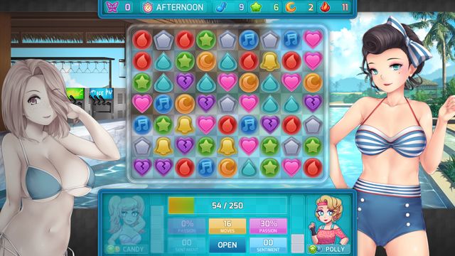 HuniePop 2 Double Date — скриншот 2