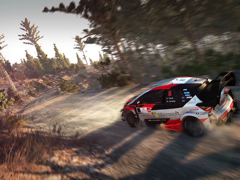 WRC 8 FIA World Rally Championship — скриншот 3