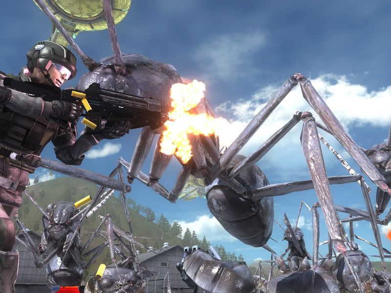 Скриншот 1 — EARTH DEFENSE FORCE 5