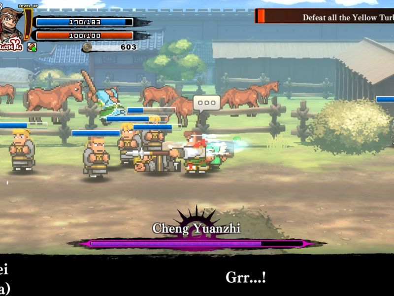 River City Saga Three Kingdoms — скриншот 1