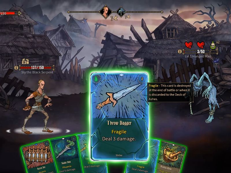 Deck of Ashes — скриншот 2