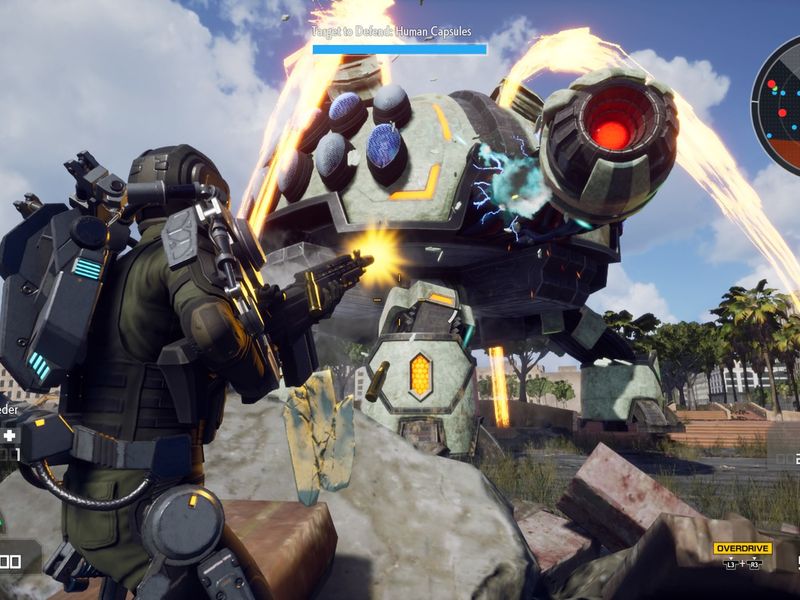 EARTH DEFENSE FORCE IRON RAIN — скриншот 1