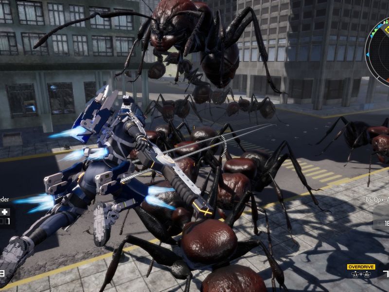EARTH DEFENSE FORCE IRON RAIN — скриншот 4