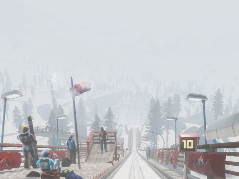 Ski Jumping Pro VR — скриншот 1