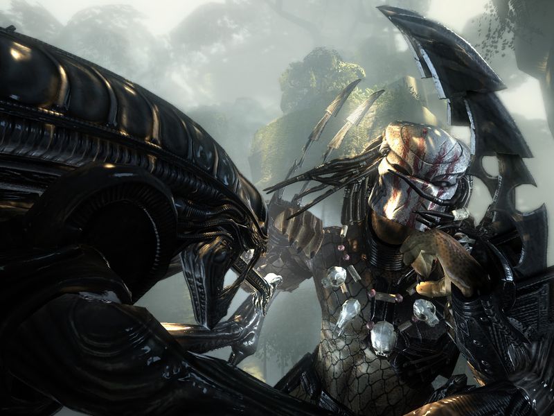 Скриншот 1 — Aliens vs Predator
