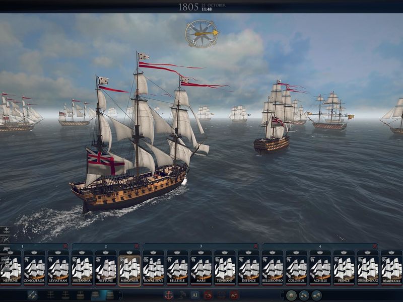 Скриншот 1 — Ultimate Admiral Age of Sail
