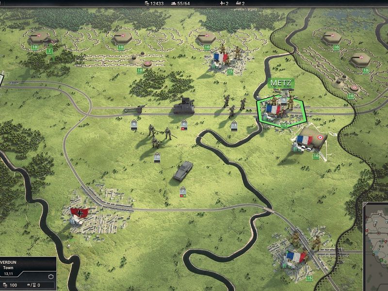 Panzer Corps 2 — скриншот 1