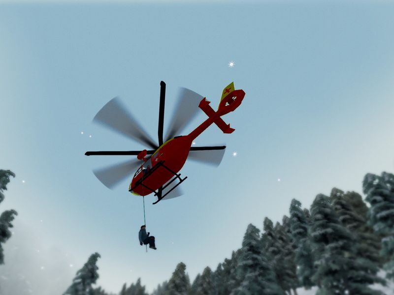 Mountain Rescue Simulator — скриншот 1