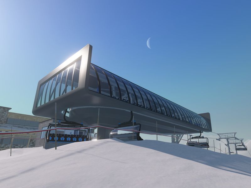 Winter Resort Simulator — скриншот 1