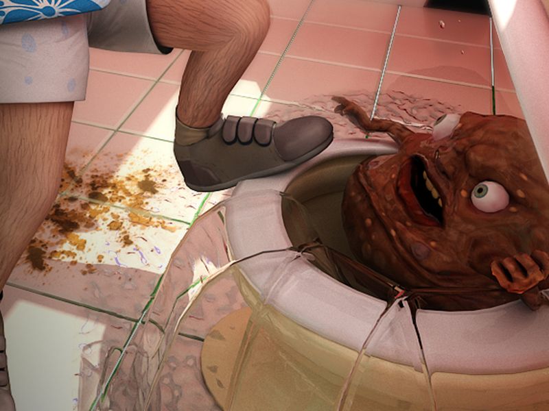 ATTACK OF THE EVIL POOP — скриншот 5